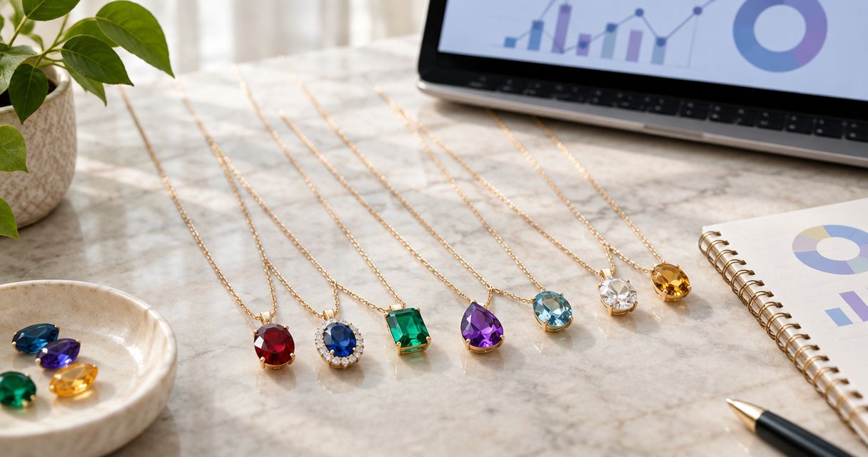 Search demand benchmarks by gemstone type 2026