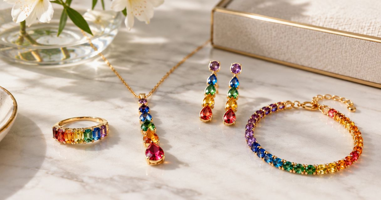 Best rainbow gemstone jewelry in 2026