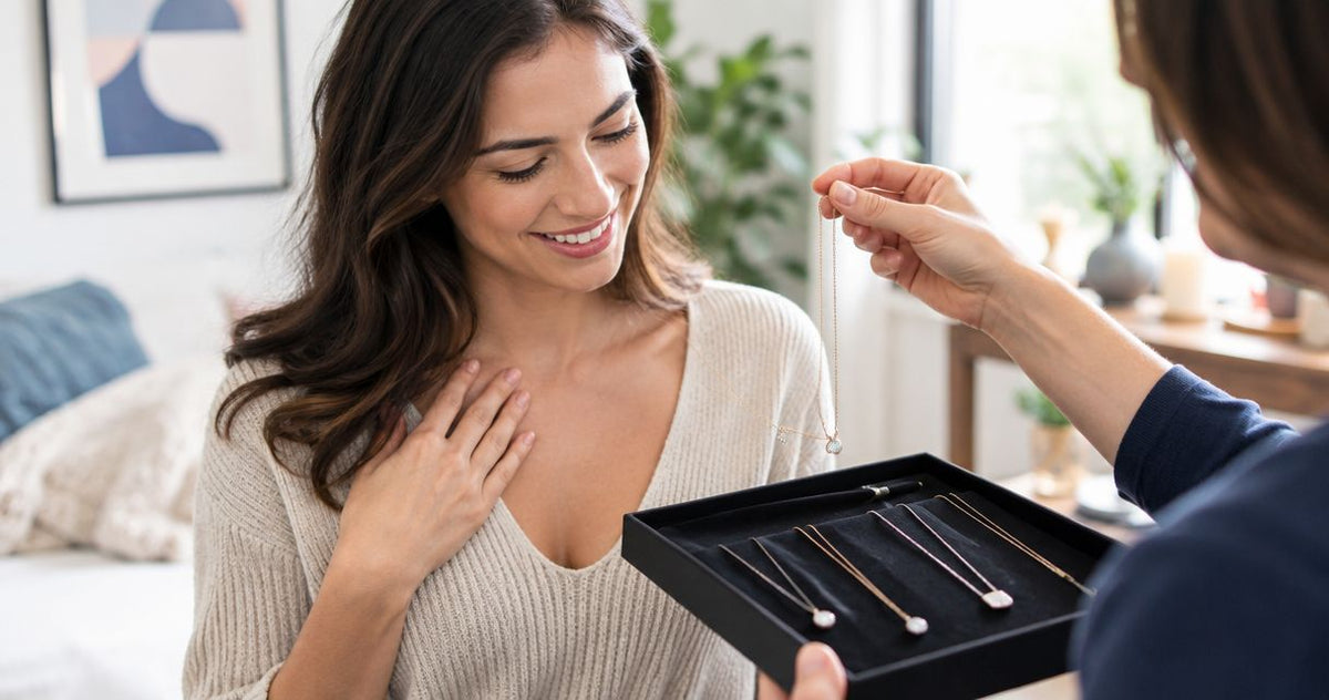 How to choose the right necklace length as a gift