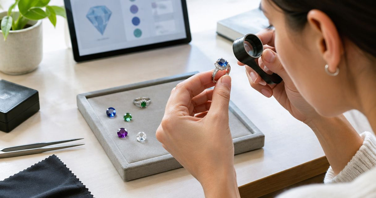 How to tell if gemstone jewelry is real