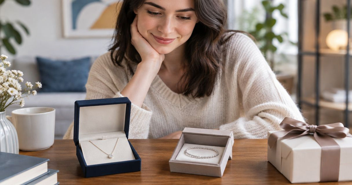 Is it better to buy a necklace or a bracelet as a first gift?