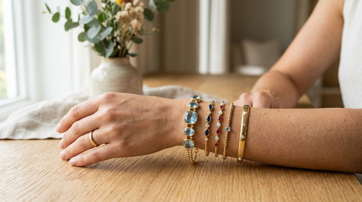 Best gold gemstone bracelets in 2026