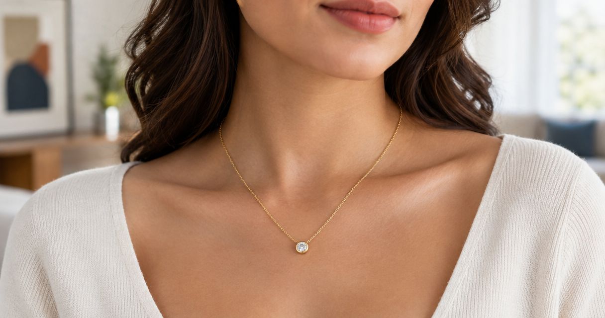 How much does a bezel necklace cost?