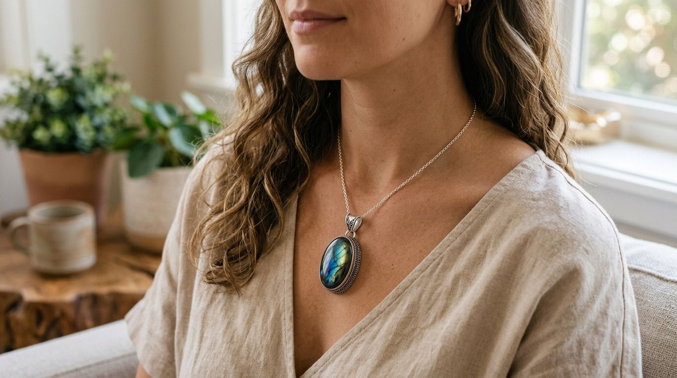 Best labradorite necklaces in 2026