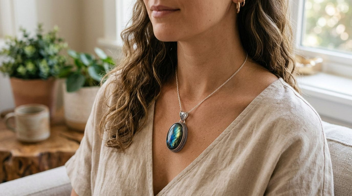 Best labradorite necklaces in 2026
