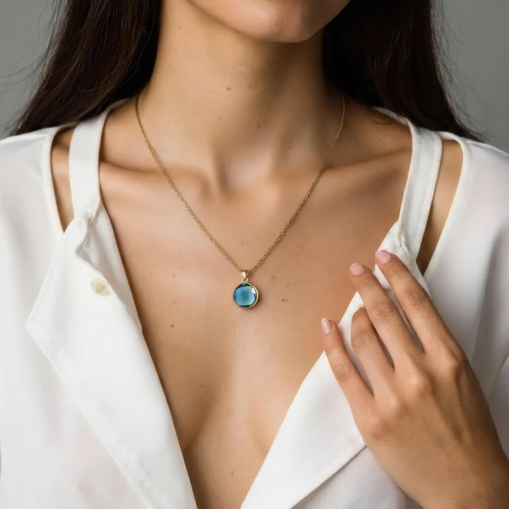Santorini Pendant Necklace