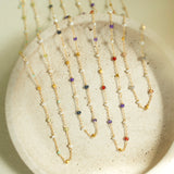 Gemstone Martini Chains