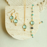 Aquamarine Ballet Drop Earrings