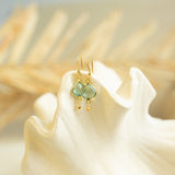 Aquamarine Ballet Drop Earrings