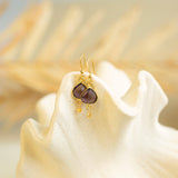 Amethyst Ballet Drop Earrings