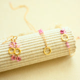 Pink Tourmaline Solara Necklace