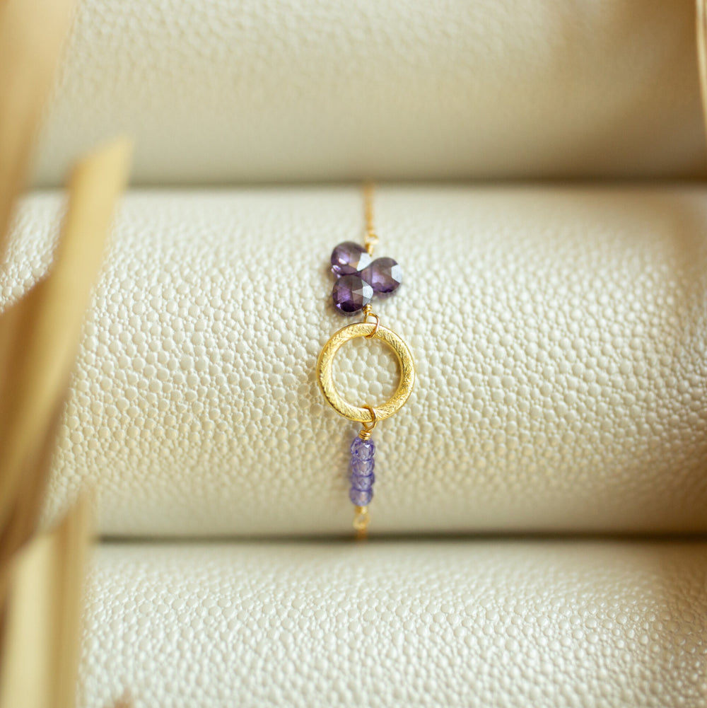 Amethyst Solara Bracelet