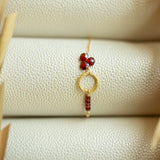 Garnet Solara Bracelet