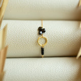 Black Spinel Solara Bracelet