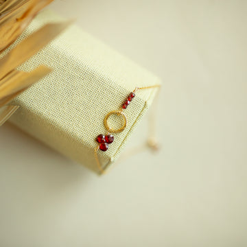Pink Tourmaline Solara Bracelet