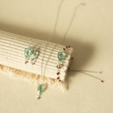 Green Amethyst Silver Isla Bracelet