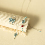 London Blue Quartz Gold Isla Bracelet