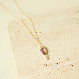 Rhodolite Garnet Gold Isla Necklace