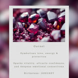 Garnet Solara Necklace