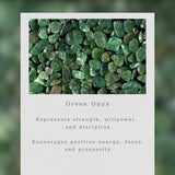 Green Onyx Mini Sparkler Necklace