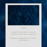 Iolite Mini Drop Layering Necklace