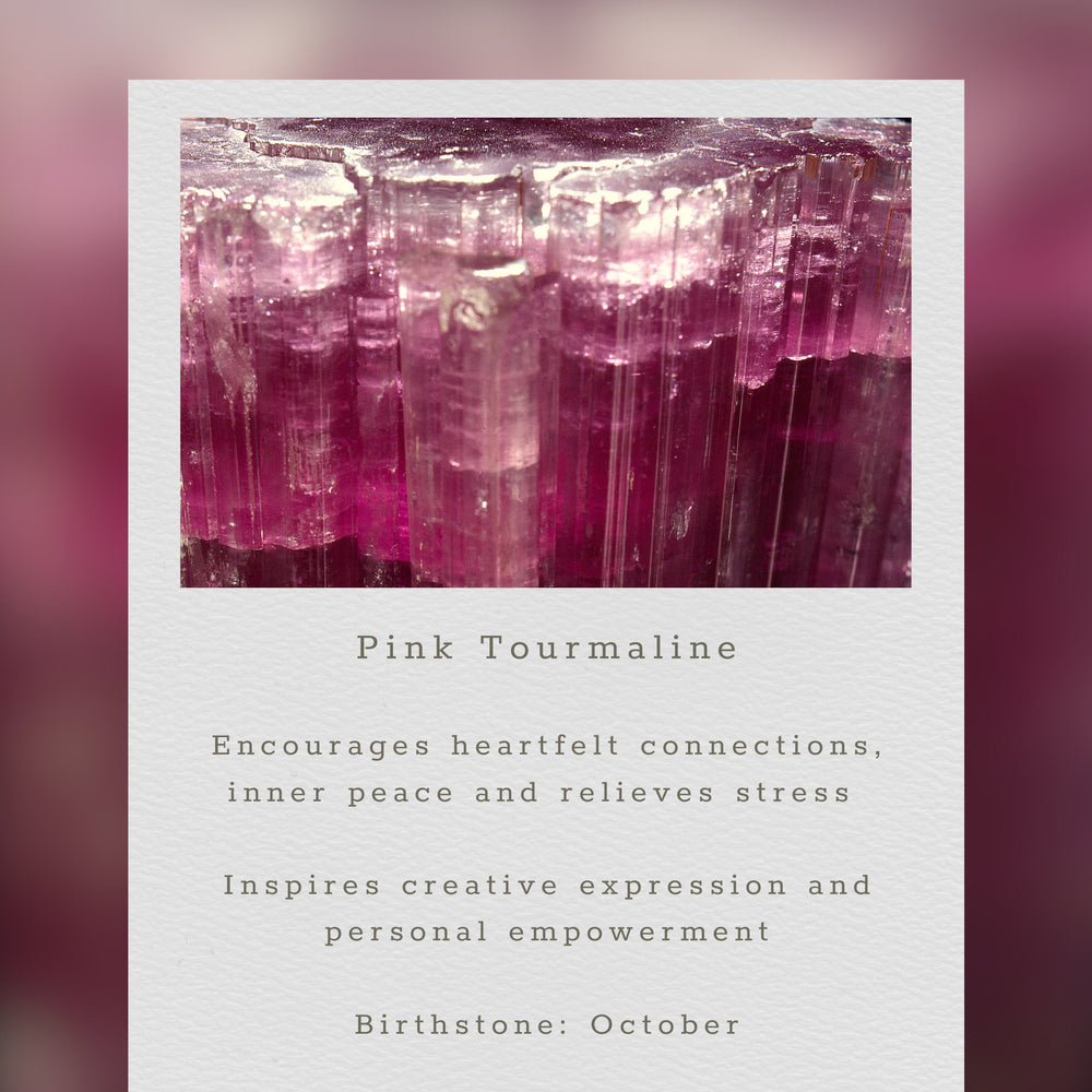 Pink Tourmaline Ballet Bracelet