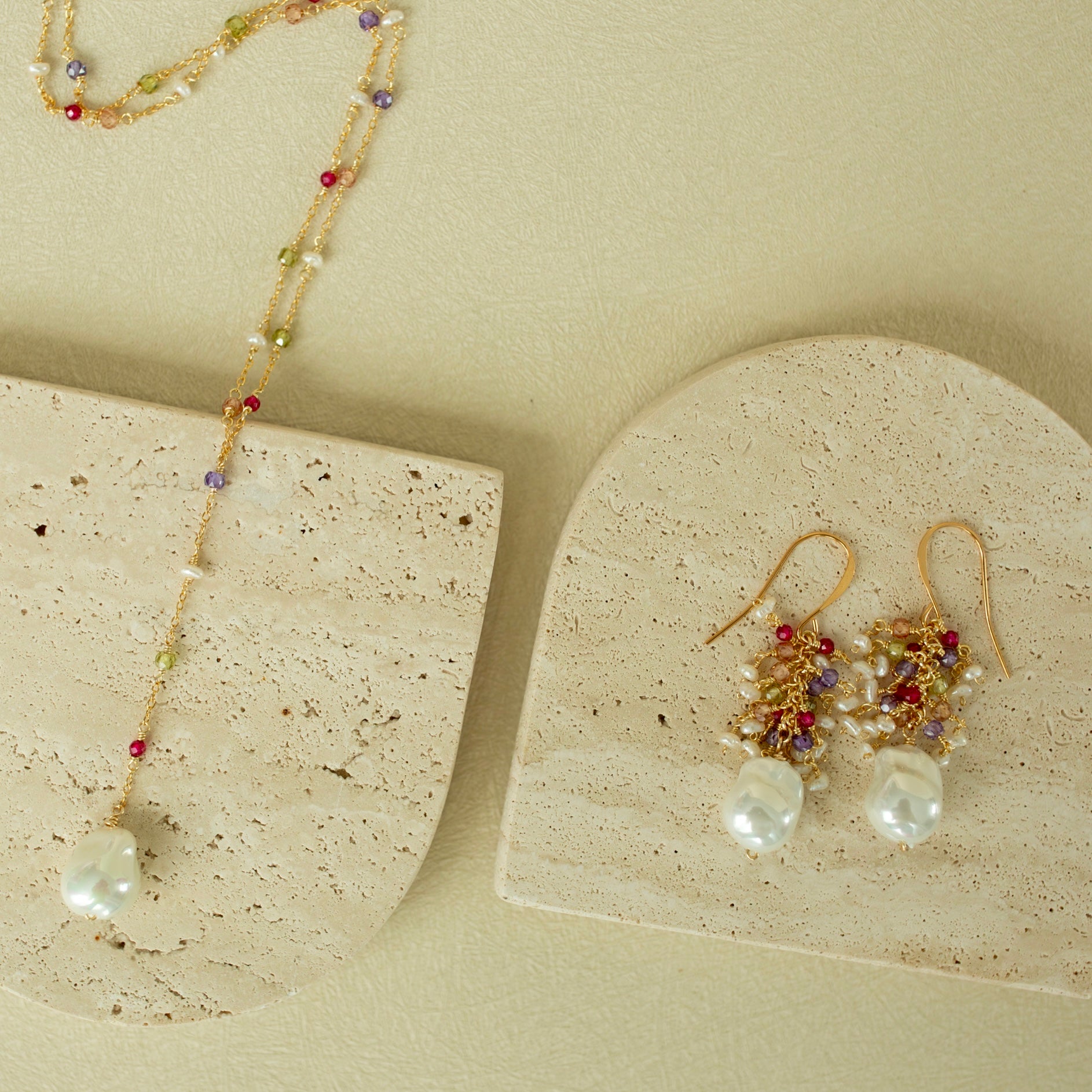 Pearl Gossamer Earrings