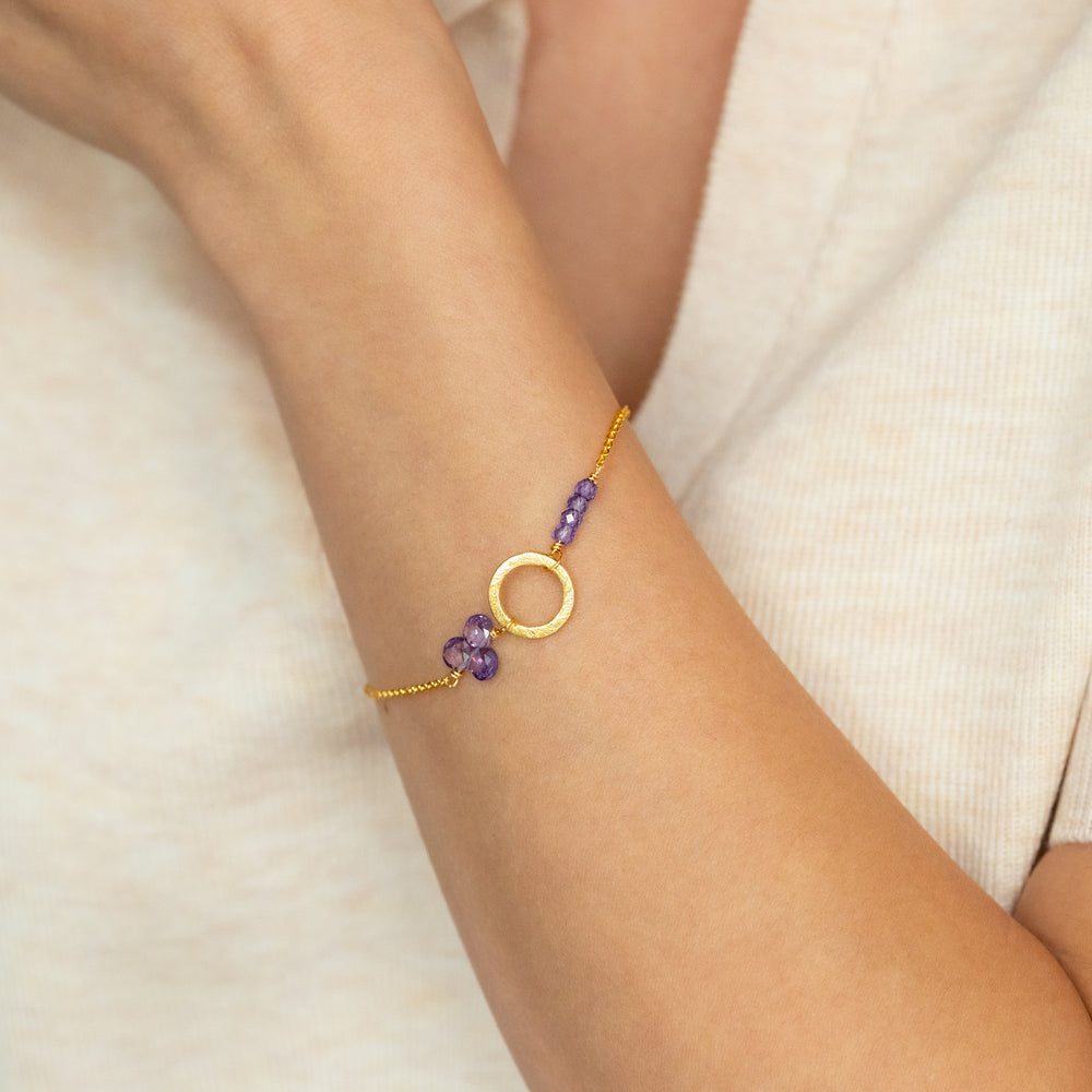 Amethyst Solara Bracelet