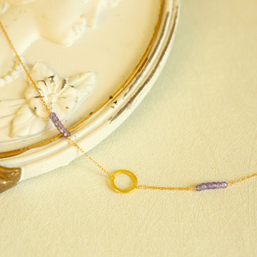 Amethyst Solara Necklace