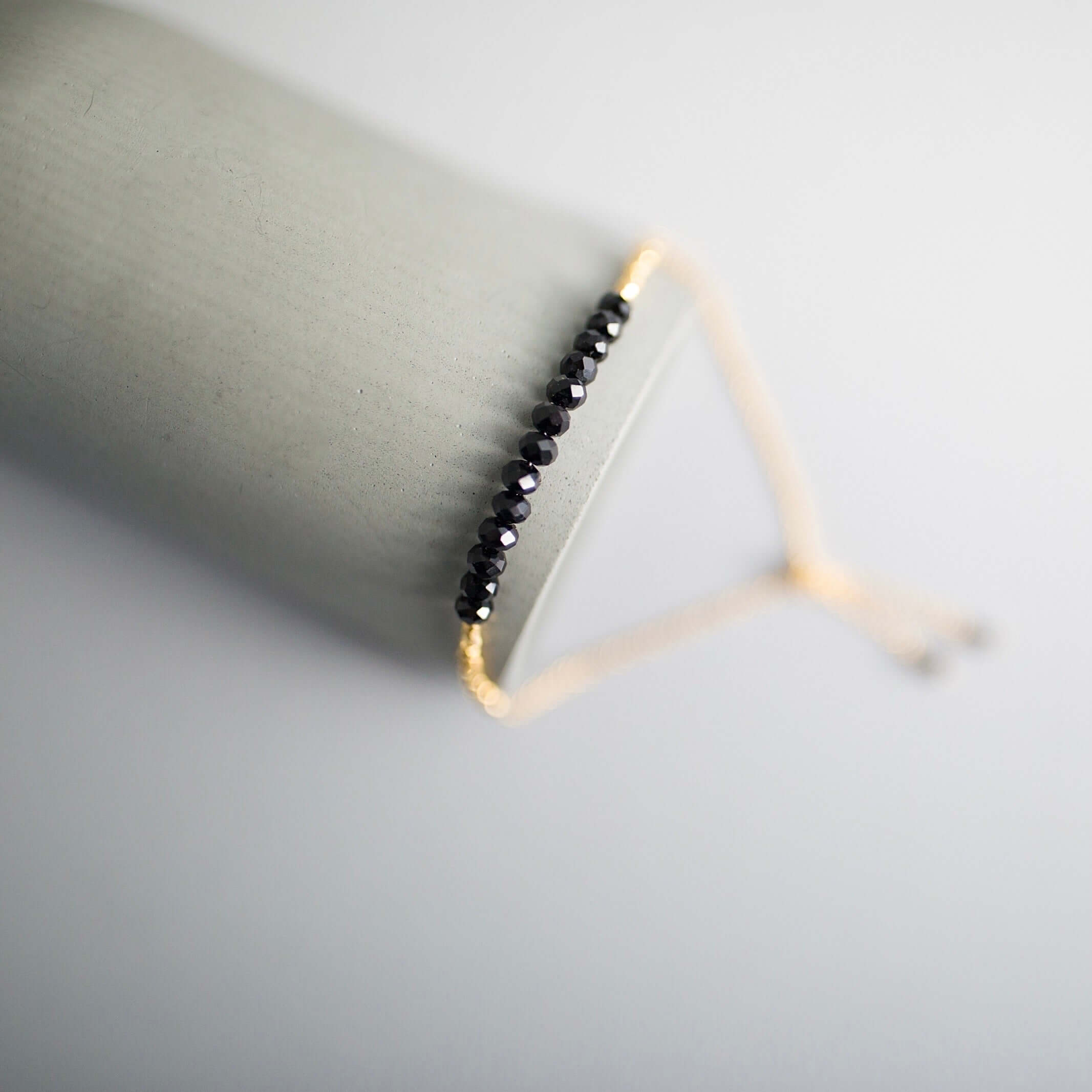 Blue Chalcedony Adjustable Stacking Bracelet