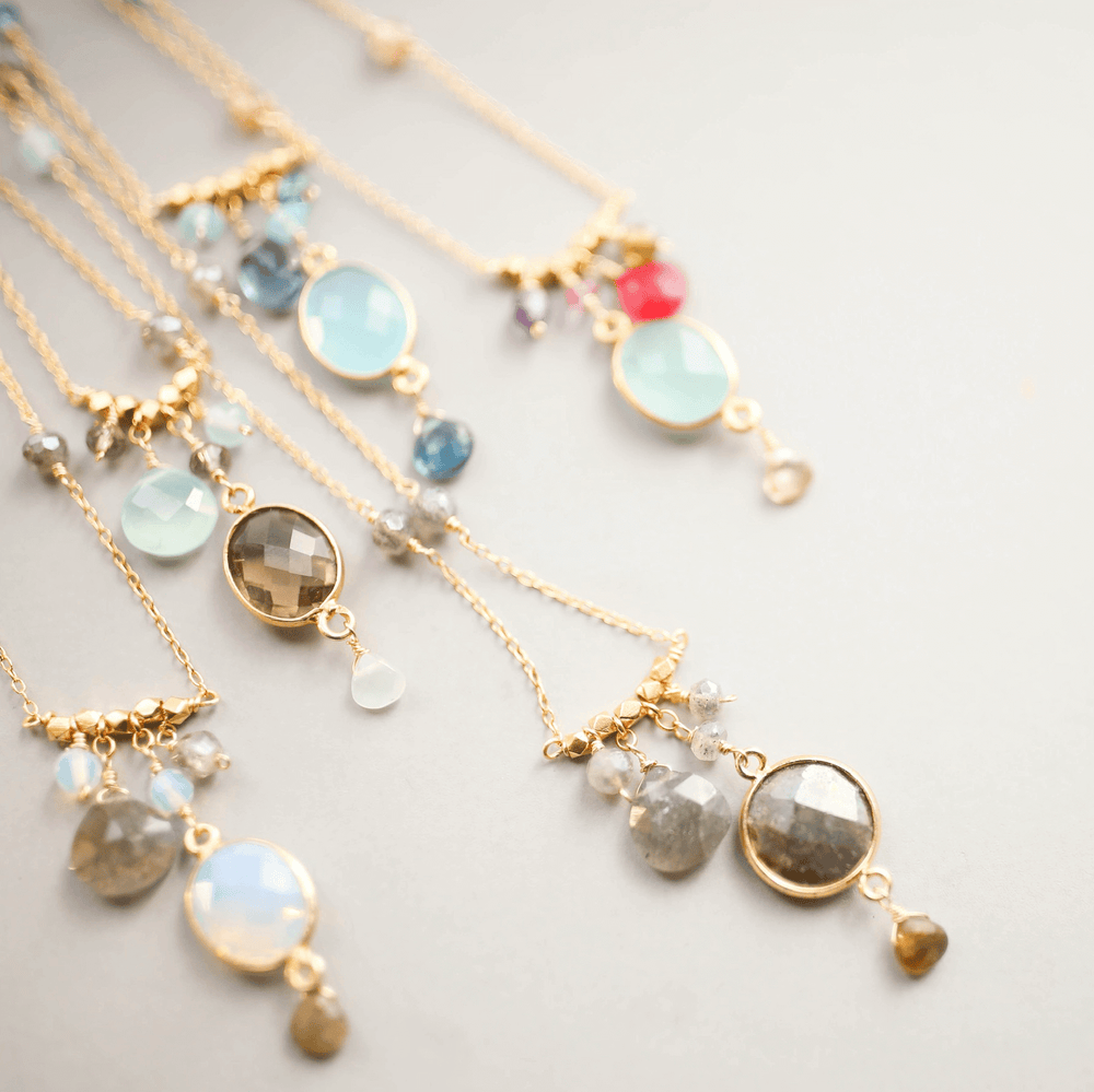 Colorful Gemstone Necklaces